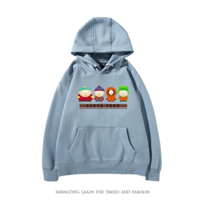 SouthPark南方公园 2025秋冬新款 親子情侶裝連帽衛衣