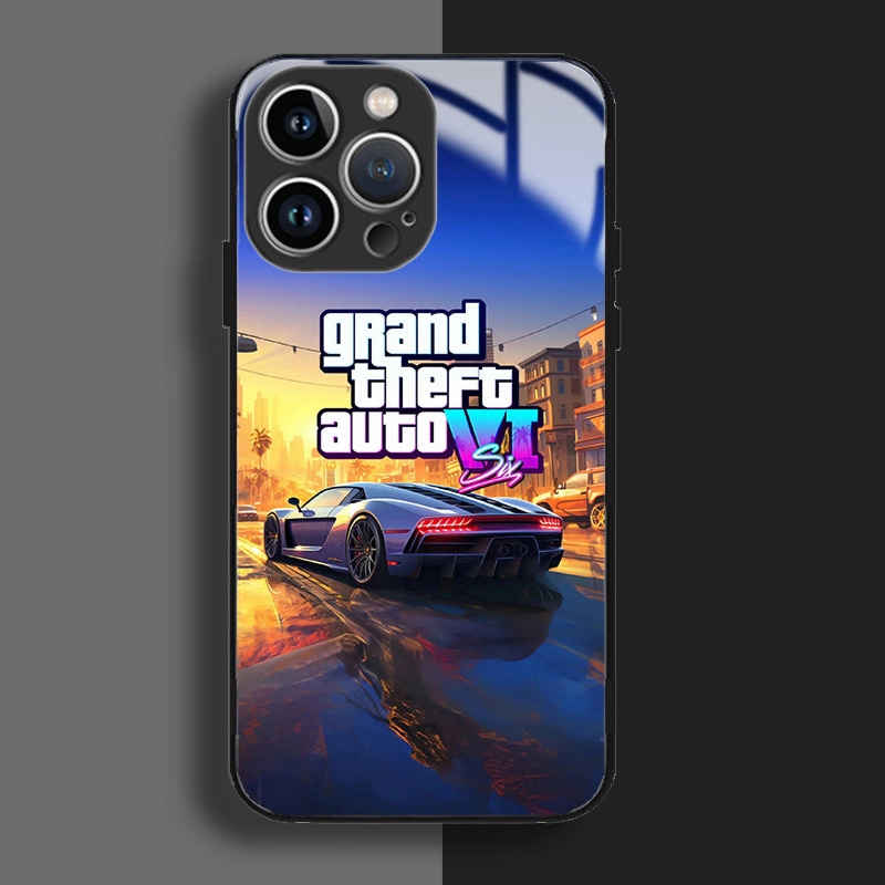 俠盜獵車手VI GTA6 高清鋼化玻璃手機殼