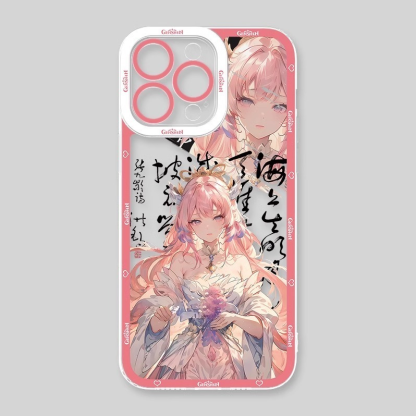 原神古風天使眼透明防摔軟殼-ZUIHANG SHOP