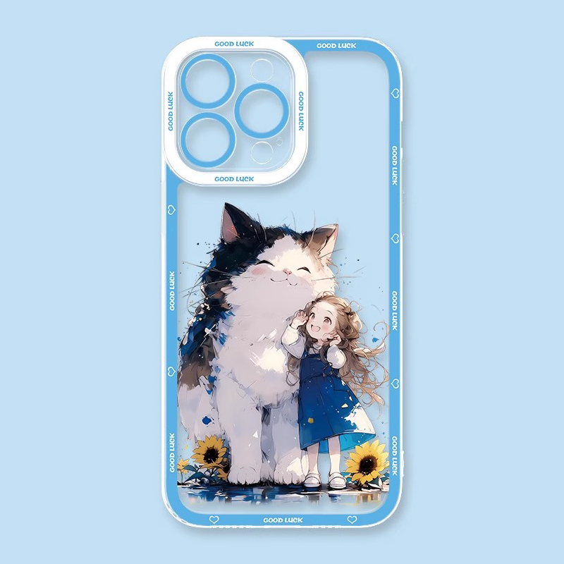 可愛萌寵天使眼透明防摔軟殼-ZUIHANG SHOP