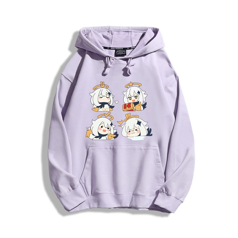 原神派蒙新款 親子情侶男女款連帽衛衣-ZUIHANG SHOP