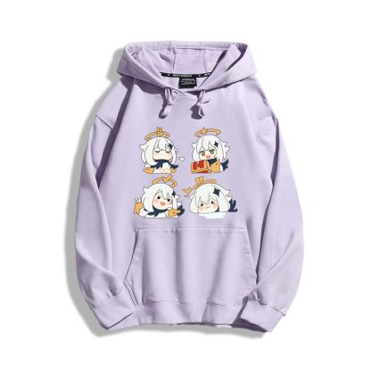 原神派蒙新款 親子情侶男女款連帽衛衣-ZUIHANG SHOP