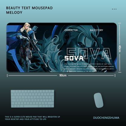 Valorant 主題桌墊 布質滑鼠墊-ZUIHANG SHOP