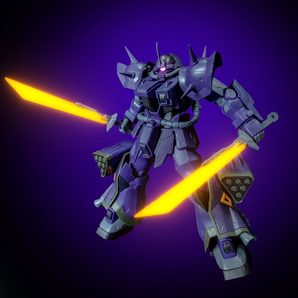 RE 1/100 MS伊芙利特 暗夜色伊芙利特改鋼彈模型