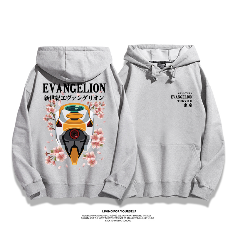 新世紀福音戰士新款 親子情侶男女款連帽衛衣-ZUIHANG SHOP