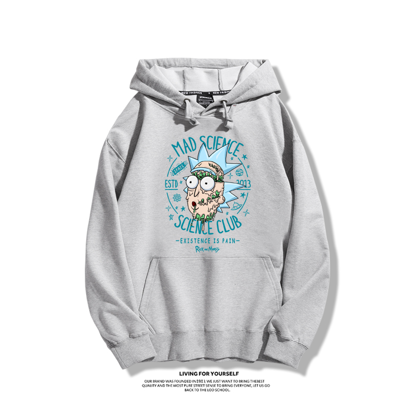 瑞克和莫蒂新款 親子情侶男女款連帽衛衣-ZUIHANG SHOP