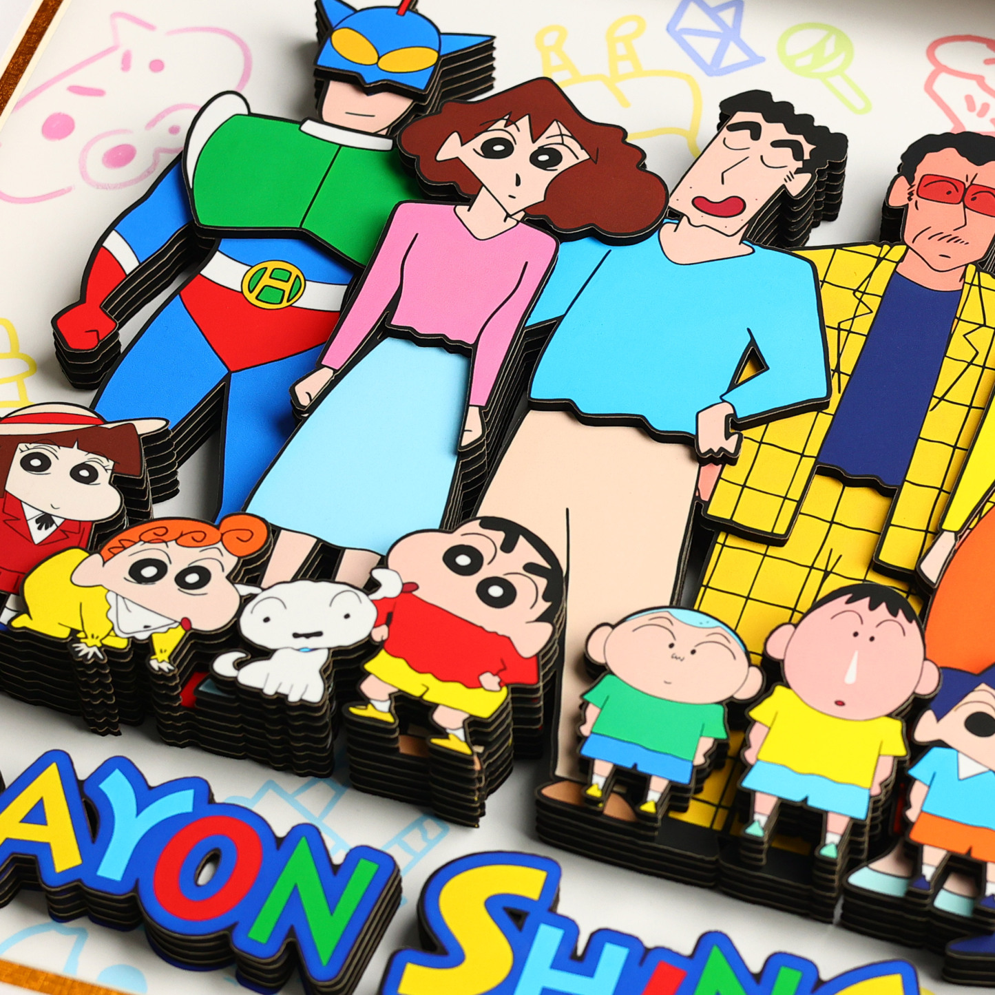 蠟筆小新 3D立體畫-ZUIHANG SHOP