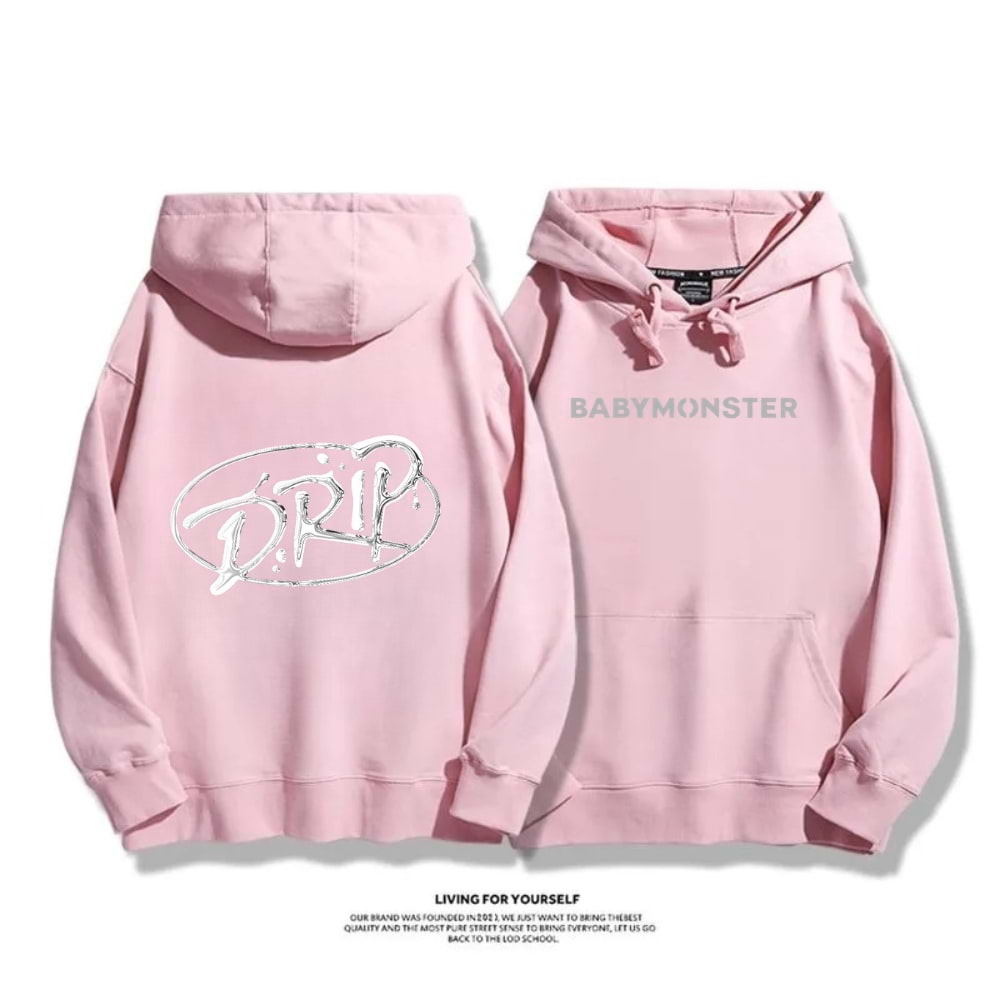 BABYMONSTER 2025秋冬新款 親子情侶男女連帽衛衣