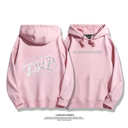 BABYMONSTER 2025秋冬新款 親子情侶男女連帽衛衣
