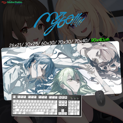 BanG Dream! It's MyGO!!!!! 超大鎖邊主題桌墊 布質滑鼠墊