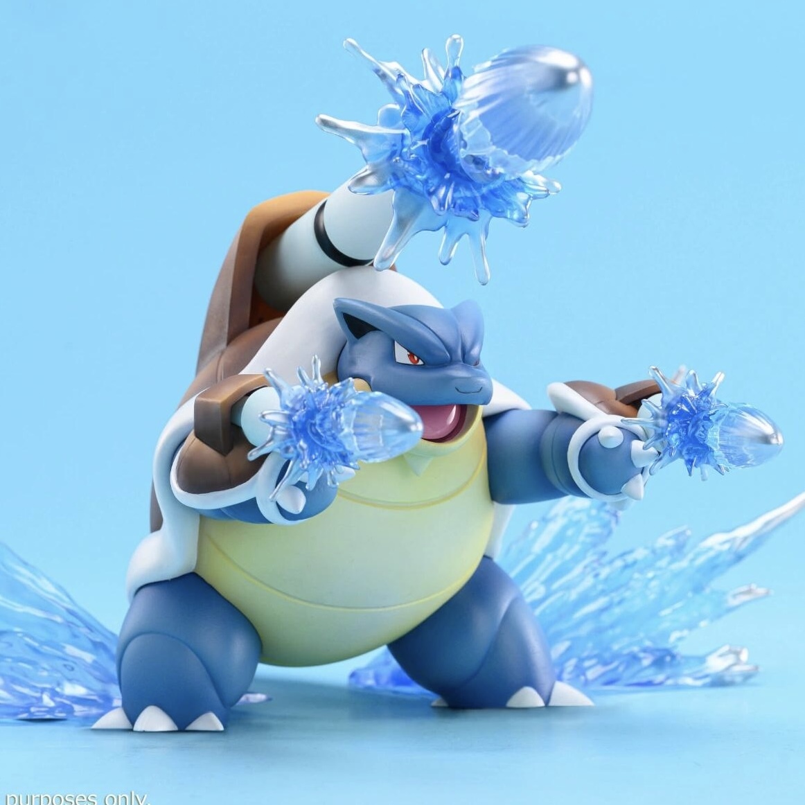 寶可夢 mega水箭龜 寵物小精靈雕像