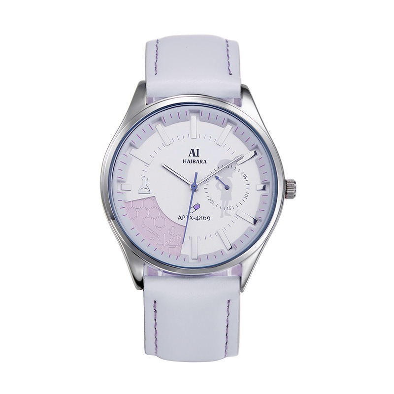 名偵探柯南系列 正版授權柯南灰原哀四針石英錶-ZUIHANG SHOP