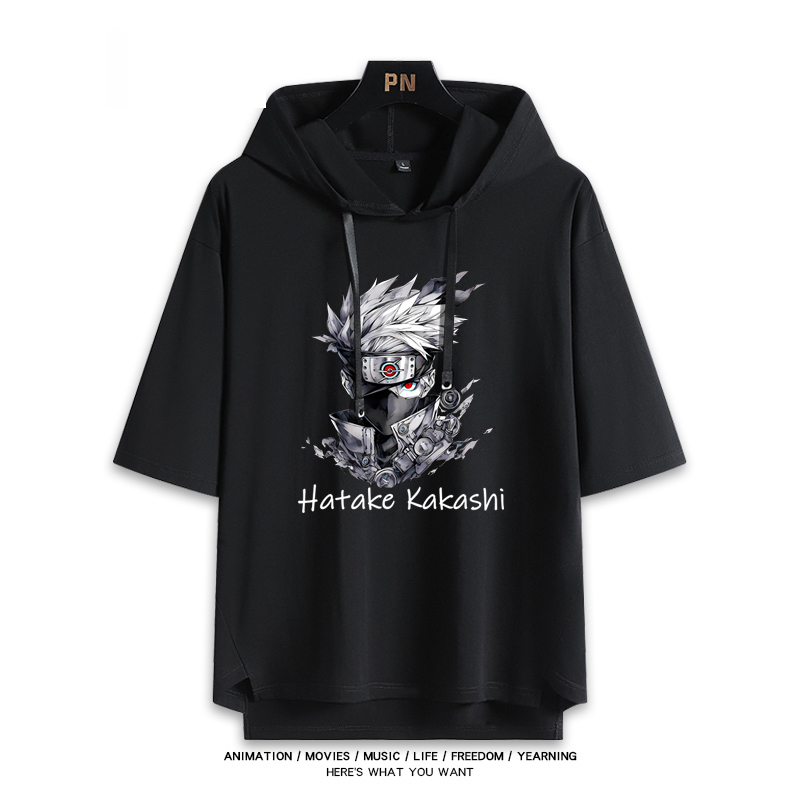 火影忍者 連帽短袖T恤