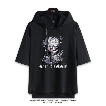 火影忍者 連帽短袖T恤