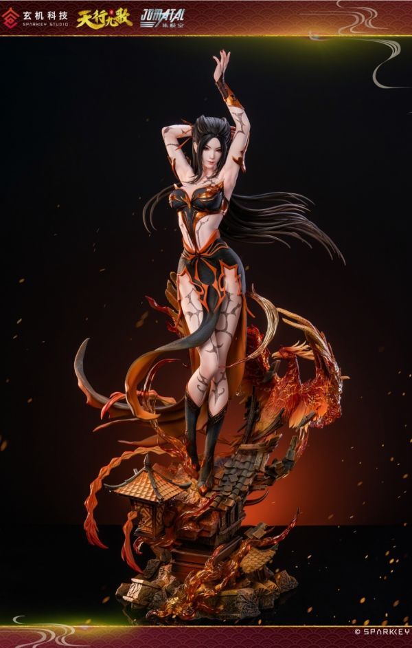 【預購】正版授權 集模堂JOMATAL×玄機科技 天行九歌 焰靈姬 1/4雕像