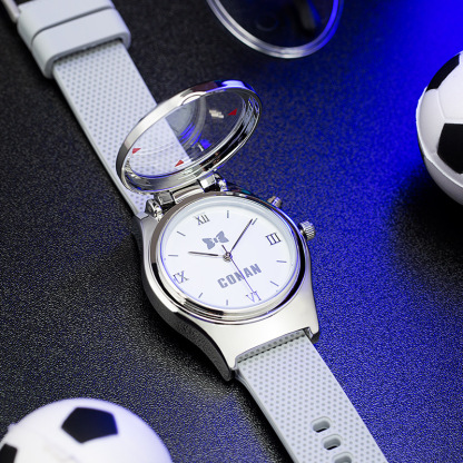 名偵探柯南 幕後偵探激光石英錶-ZUIHANG SHOP