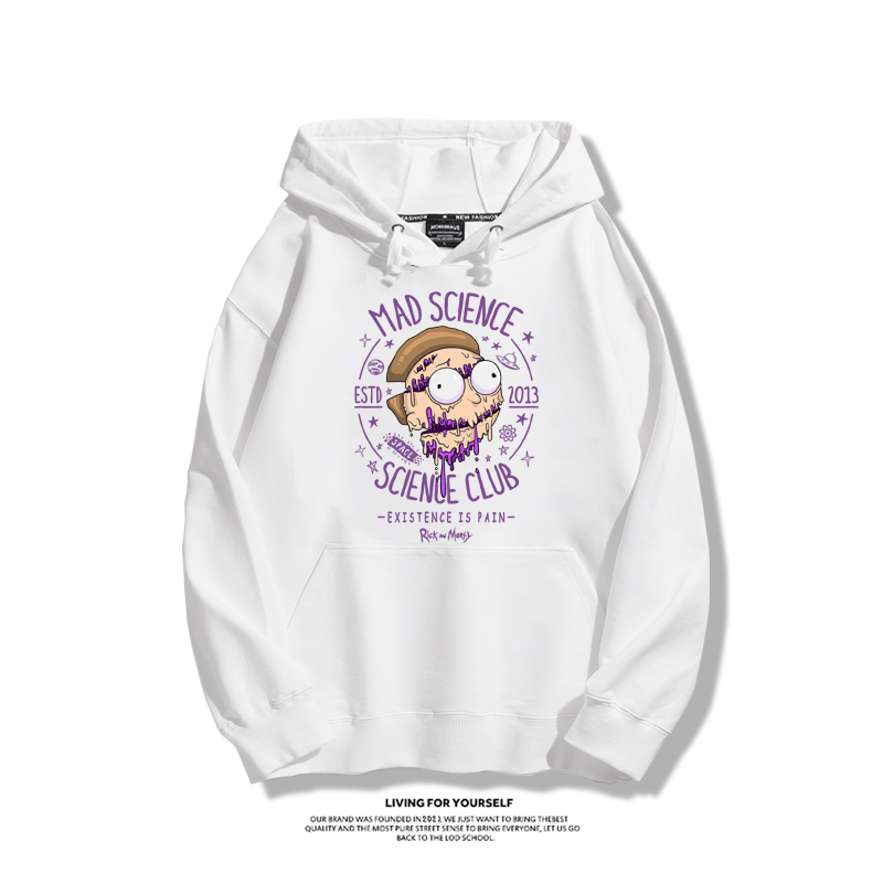 瑞克和莫蒂新款 親子情侶男女款連帽衛衣-ZUIHANG SHOP