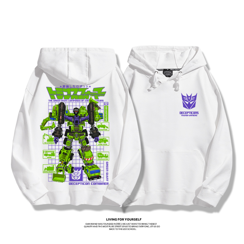 變形金剛新款 親子情侶男女款連帽衛衣-ZUIHANG SHOP