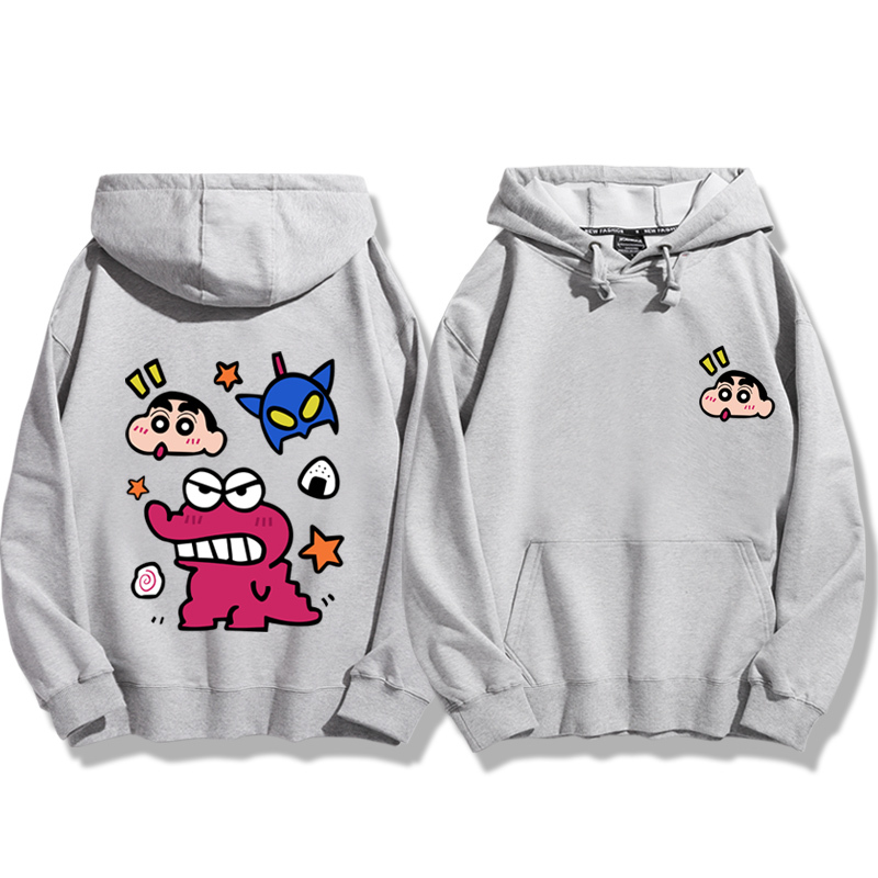 蠟筆小新新款 親子情侶男女款連帽衛衣-ZUIHANG SHOP