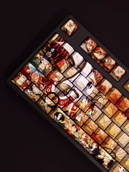 航海王透光RGB108鍵標準配列衛星軸鍵帽