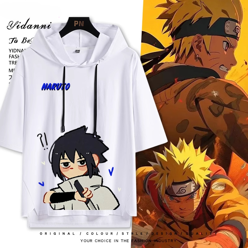 火影忍者 連帽短袖T恤