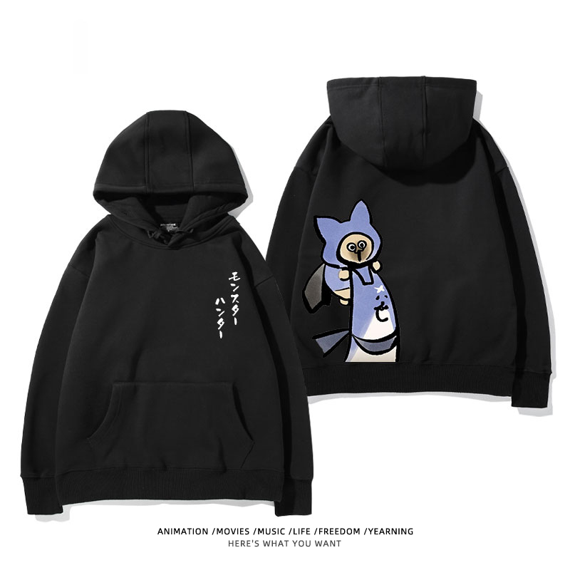 魔物獵人新款 親子情侶男女款連帽衛衣-ZUIHANG SHOP