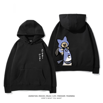 魔物獵人新款 親子情侶男女款連帽衛衣-ZUIHANG SHOP