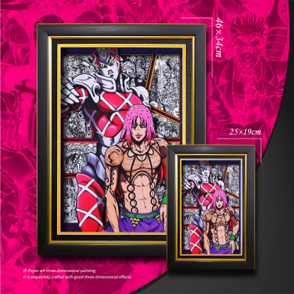 JOJO的奇妙冒險 3D立體畫-ZUIHANG SHOP