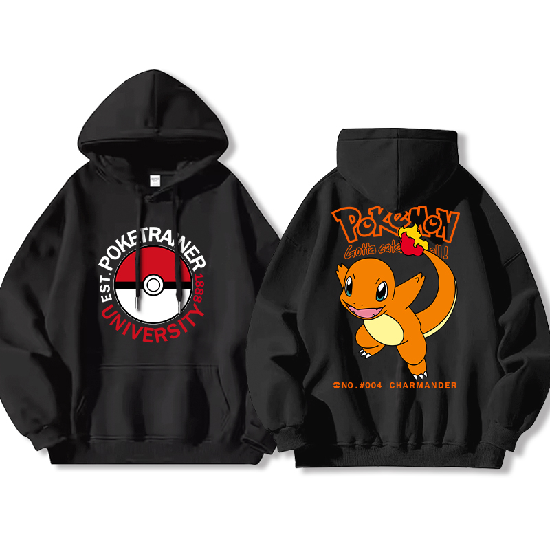 寶可夢新款 親子情侶男女款連帽衛衣-ZUIHANG SHOP