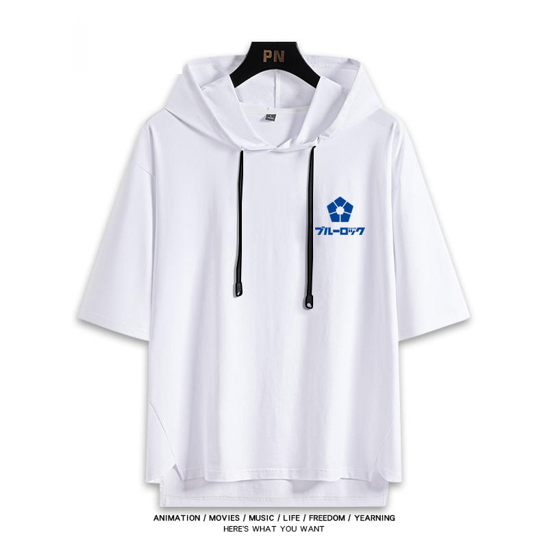 藍色監獄 連帽短袖T恤-ZUIHANG SHOP