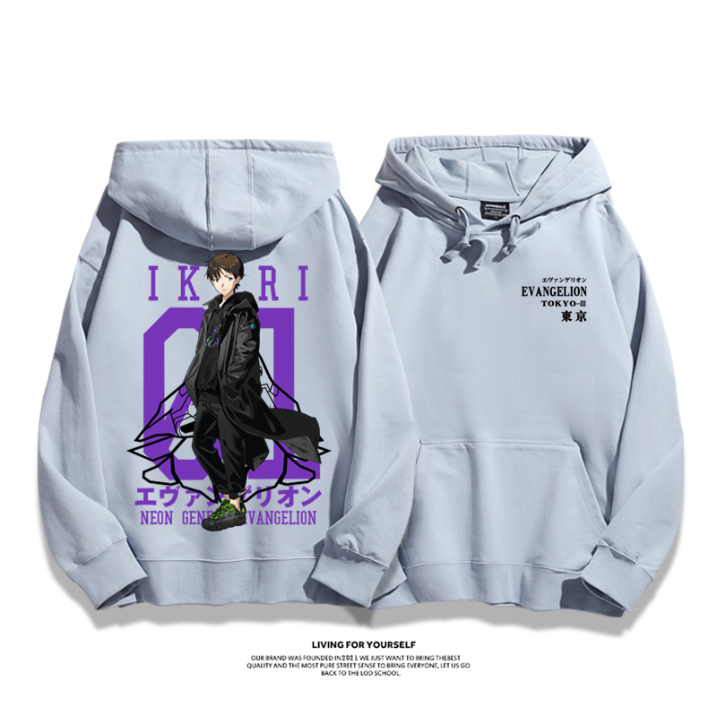 新世紀福音戰士新款 親子情侶男女款連帽衛衣-ZUIHANG SHOP