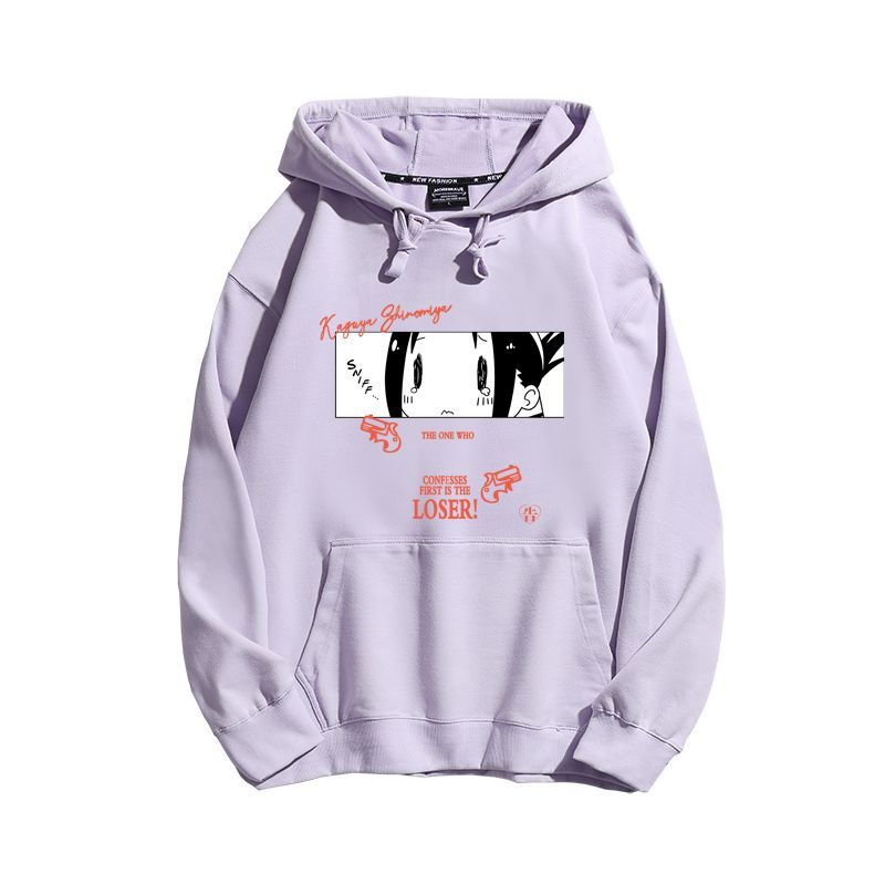 輝夜大小姐想讓我告白新款 親子情侶男女款連帽衛衣-ZUIHANG SHOP