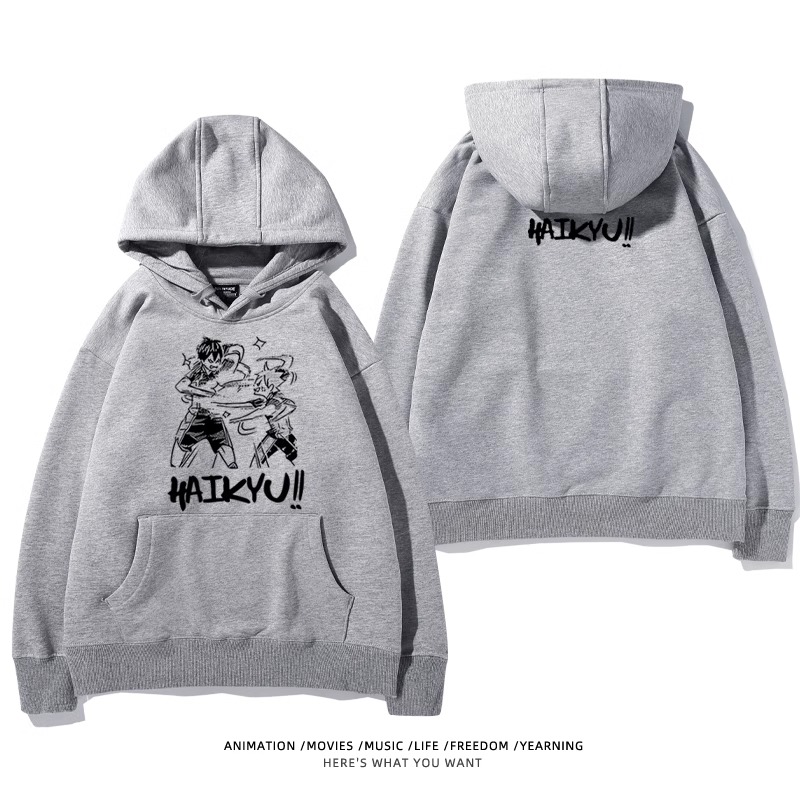 排球少年新款 親子情侶男女款連帽衛衣-ZUIHANG SHOP