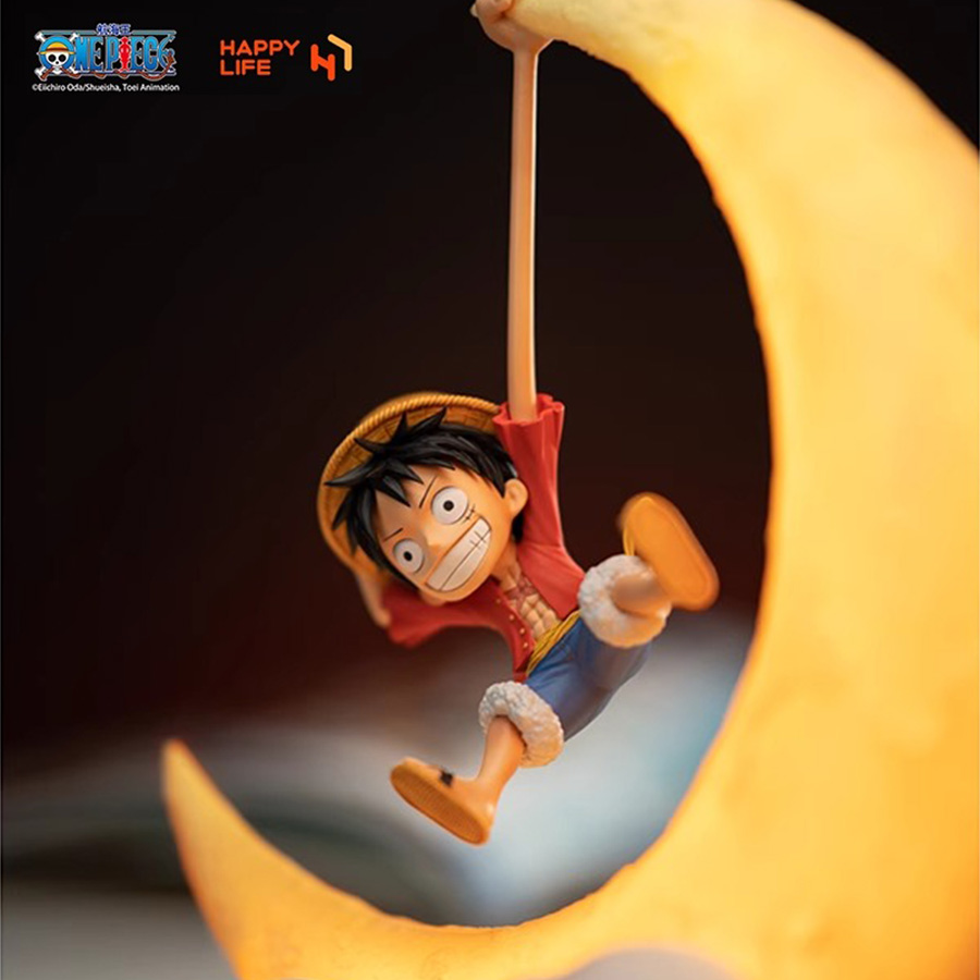 HAPPY LIFE 正版航海王 拉拉路飛磁控小夜燈-ZUIHANG SHOP