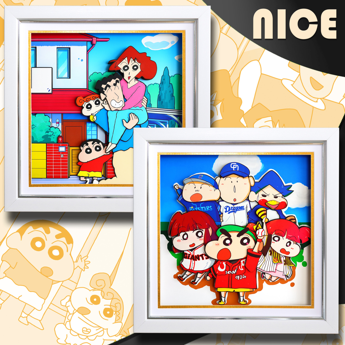 蠟筆小新 3D立體畫-ZUIHANG SHOP