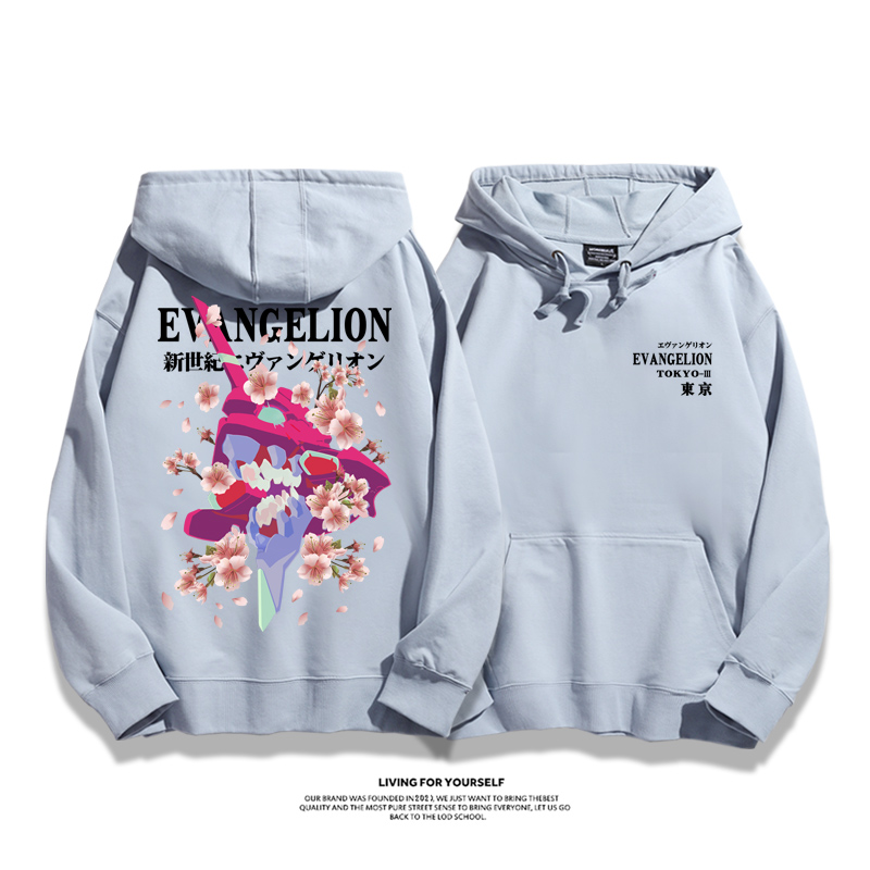 新世紀福音戰士新款 親子情侶男女款連帽衛衣-ZUIHANG SHOP