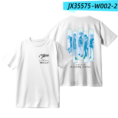 BanG Dream MyGO!!! 周邊印花短袖T恤-ZUIHANG SHOP