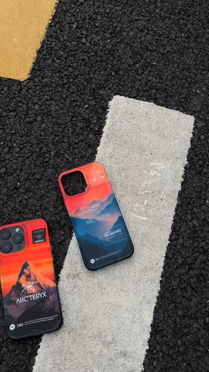 始祖鳥IMD鐳射漸變手機殼