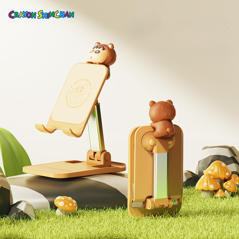 蠟筆小新恐龍 迷你金屬桌面手機支架-ZUIHANG SHOP