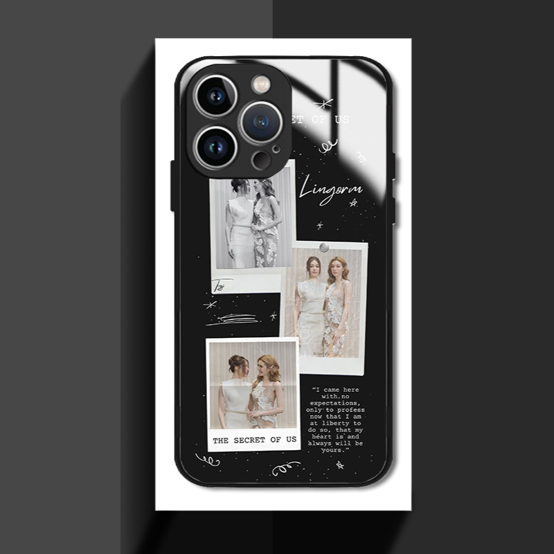 LINGORM 新款高清全包防摔玻璃殼