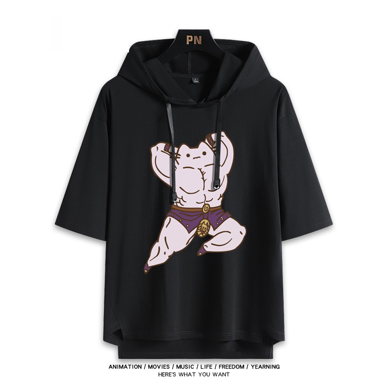 JOJO的奇妙冒險 連帽短袖T恤-ZUIHANG SHOP