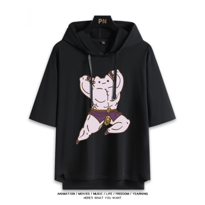 JOJO的奇妙冒險 連帽短袖T恤-ZUIHANG SHOP