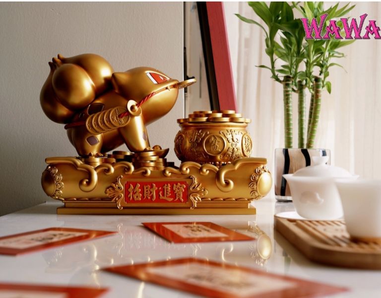 【預購】wawa-studio 招財金蟾妙蛙種子