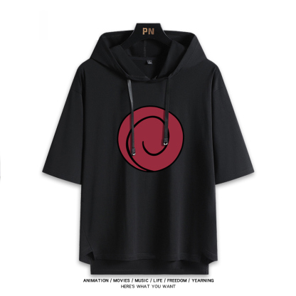 火影忍者 連帽短袖T恤-ZUIHANG SHOP