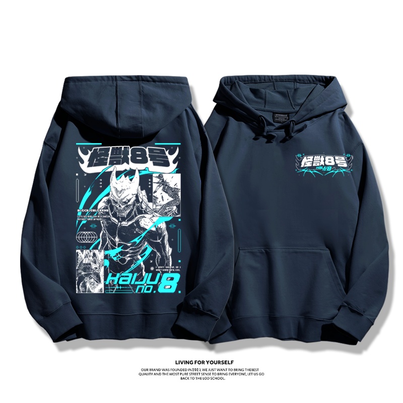 怪獸8號 2025秋冬新款 親子情侶男女連帽衛衣