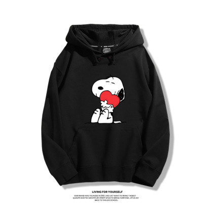 史努比 秋冬新款 親子情侶男女連帽衛衣