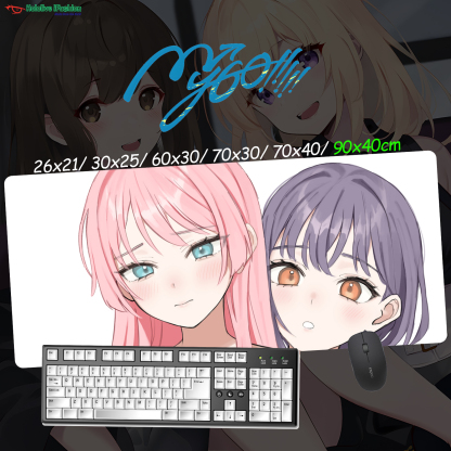 BanG Dream! It's MyGO!!!!! 超大鎖邊主題桌墊 布質滑鼠墊
