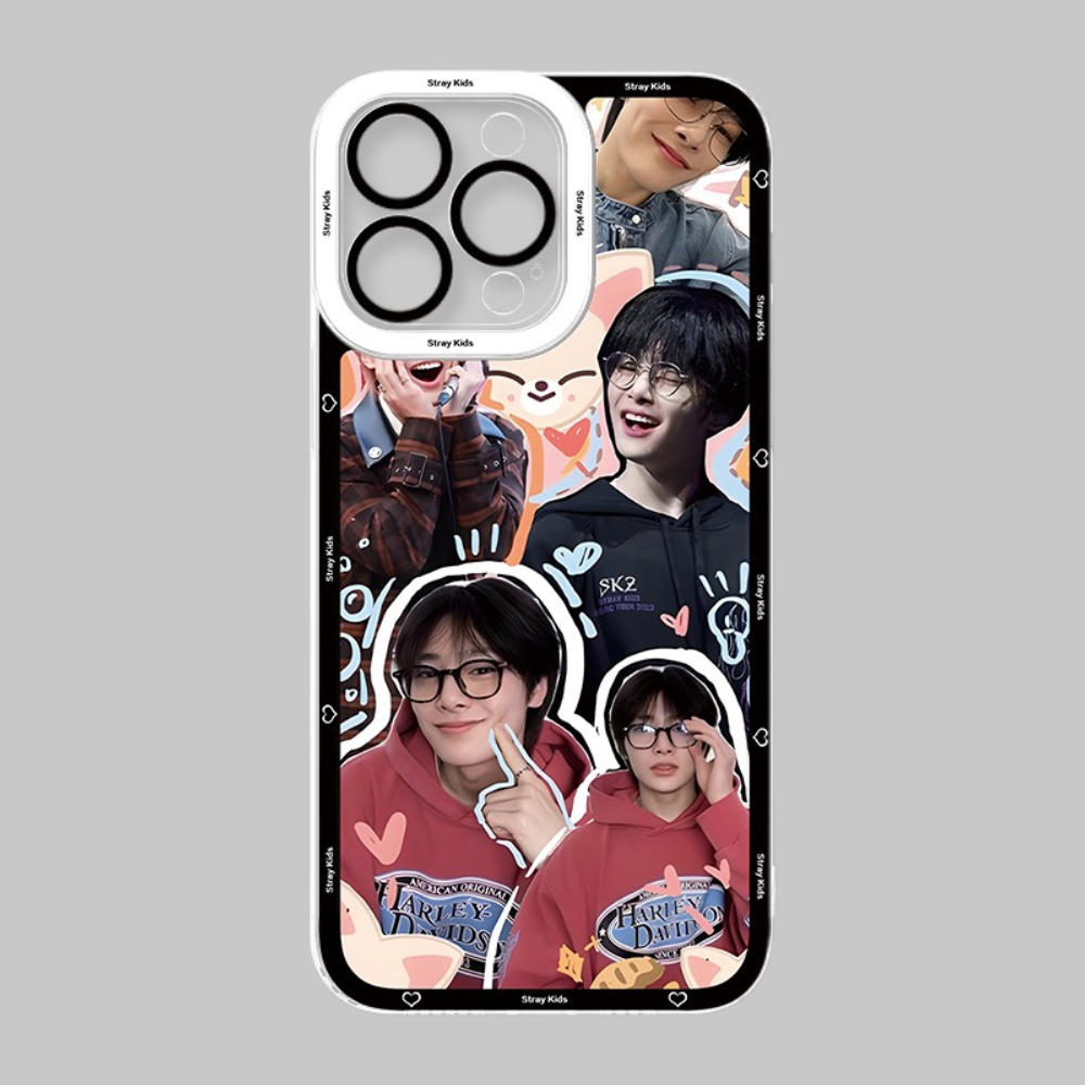 straykids天使眼透明防摔軟殼