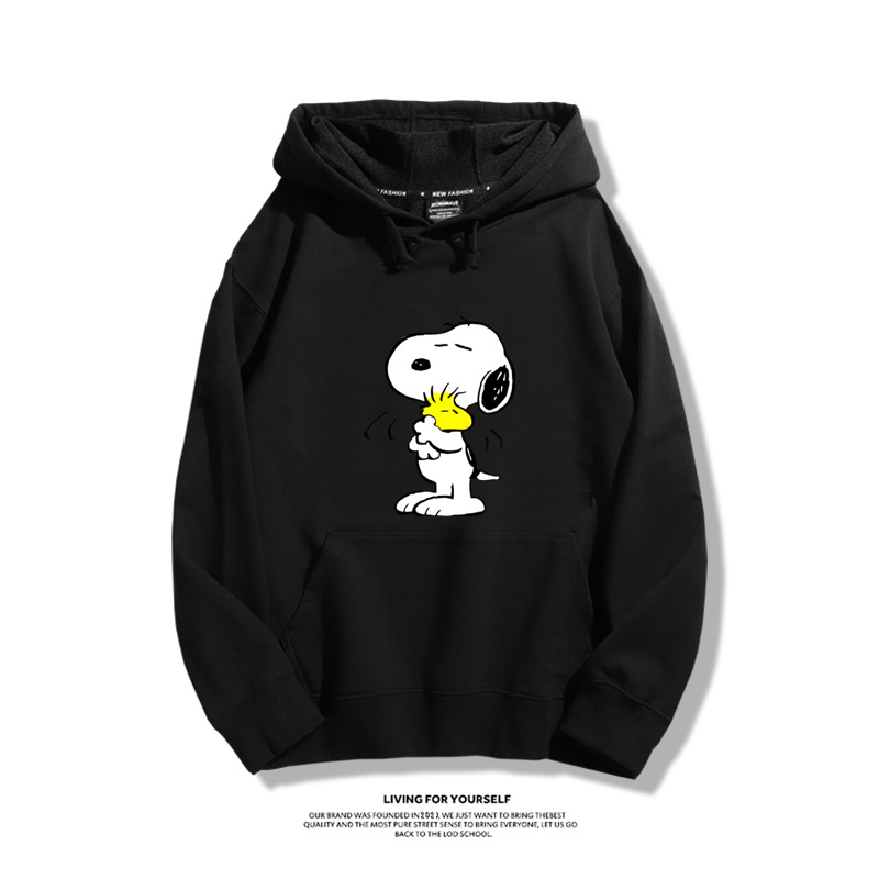 史努比 秋冬新款 親子情侶男女連帽衛衣