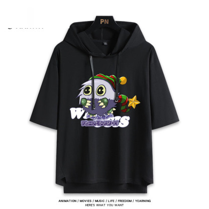 遊戲王 武藤遊戲 連帽短袖T恤-ZUIHANG SHOP